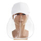 Clear Full Face Hat Waterproof Cover Mask Cap Shield Protective Anti-spitting