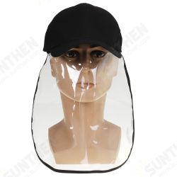 Clear Full Face Hat Waterproof Cover Mask Cap Shield Protective Anti-spitting Clear Full Face Hat Waterproof Cover Mask Cap Shield Protective Anti-spitting