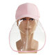 Clear Full Face Hat Waterproof Cover Mask Cap Shield Protective Anti-spitting