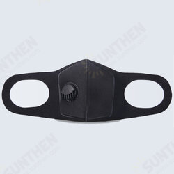 Face Mask Respirator with Breathing Valve Anti Pollution Haze for Kids Adult Dustproof Sponge Safety Mask Particle Filter Face Mask Respirator with Breathing Valve Anti Pollution Haze for Kids Adult Dustproof Sponge Safety Mask Particle Filter