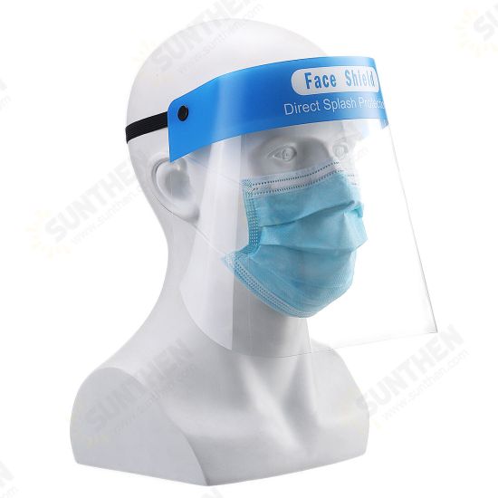 Face Mask Shield Protective Hat Reusable Clear Disposable Safety Full Face Isolation Shield