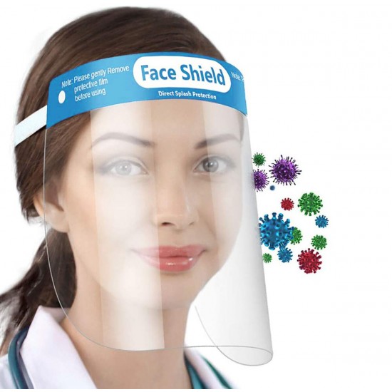 Face Mask Shield Protective Hat Reusable Clear Disposable Safety Full Face Isolation Shield