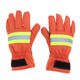 Fire Proof Protective Work Gloves Reflective Strap Fire Resistant Anti-static Safety Gloves for Firefighter