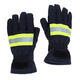 Fire Proof Protective Work Gloves Reflective Strap Fire Resistant Anti-static Safety Gloves for Firefighter