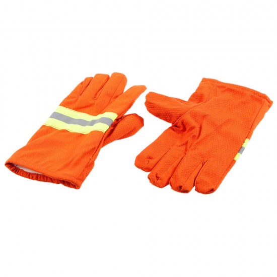 Fire Protective Gloves Fire Proof Heat Proof Waterproof Flame-retardant Non-slip Fire Fighting Anti-fire Gloves