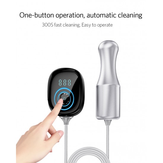 Portable 100W Ultrasonic Cleaner Cleaning Rod Glasses Jewelry Teeeth Dental Tableware Washer Ultrasound Equipment 2019 Latest