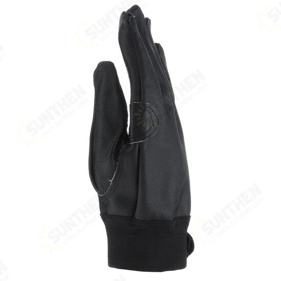 Gardening Work Protective Gloves Leather Puncture Resistant Gloves