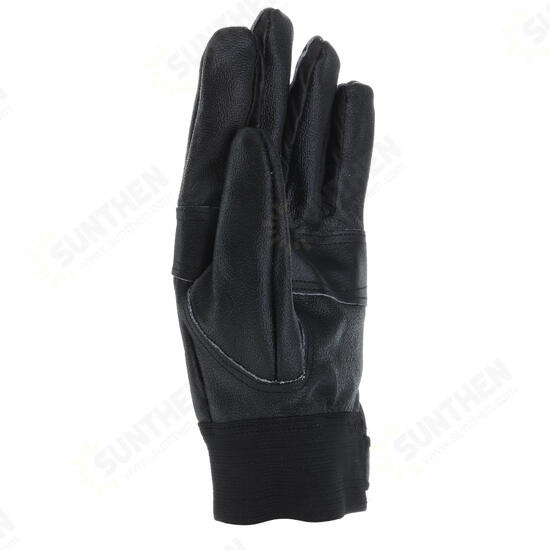 Gardening Work Protective Gloves Leather Puncture Resistant Gloves