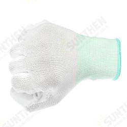 1 Pair Anti Static Gloves Electronic Working Gloves PU Coated Palm Coated Finger Protection 1 Pair Anti Static Gloves Electronic Working Gloves PU Coated Palm Coated Finger Protection