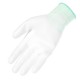 1 Pair Anti Static Gloves Electronic Working Gloves PU Coated Palm Coated Finger Protection