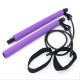 Multi-functional Yoga Pull Rods Portable Gym Pilates Bar with Resistance Band for Chest-expanding Fitness Workout