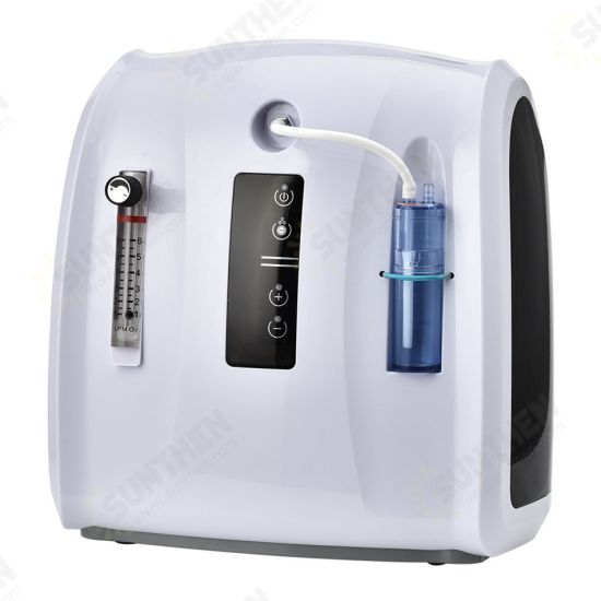 Oxygen Concentrator Machine 1-6L/min Adjustable Portable Oxygen Machine for Home and Travel Use Without Battery