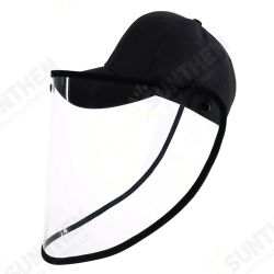 PU463 Protective Hat Face Shield Protective Mask Windproof Dustproof Antifoam Detachable PU463 Protective Hat Face Shield Protective Mask Windproof Dustproof Antifoam Detachable
