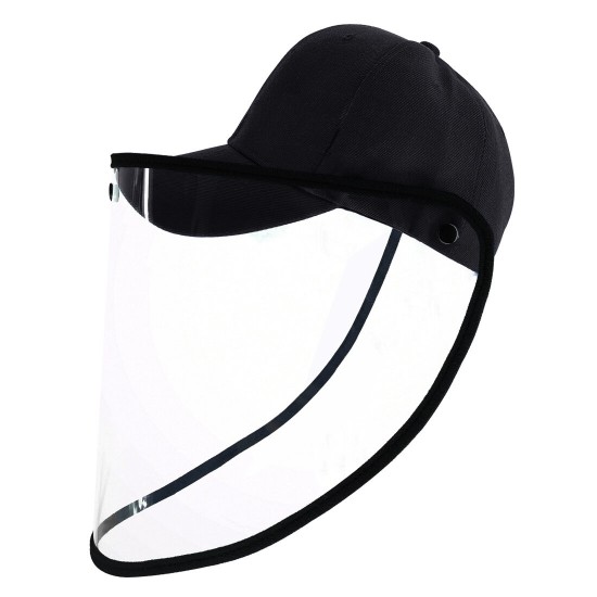 PU463 Protective Hat Face Shield Protective Mask Windproof Dustproof Antifoam Detachable