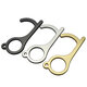 Portable Alloy Anti-Contact Elevator Opening Door Handle Opener Anti-bacterial Keychain Not Dirty Hand Isolation Tool