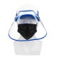 Protective Cap Hat Cover Safe Prevent Droplet Splash-Proof Outdoor Anti-spitting