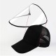 Protective Cap Hat Cover Safe Prevent Droplet Splash-Proof Outdoor Anti-spitting