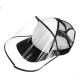 Protective Cap Hat Cover Safe Prevent Droplet Splash-Proof Outdoor Anti-spitting