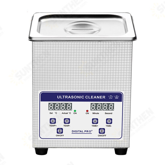 JP-010S Digital 2L Ultrasonic Cleaner with Heating Timer Bath 60W Ultrasound Machine Dental Watches Glasses Coins Tool Part