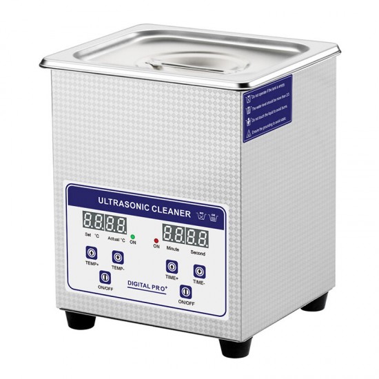 JP-010S Digital 2L Ultrasonic Cleaner with Heating Timer Bath 60W Ultrasound Machine Dental Watches Glasses Coins Tool Part