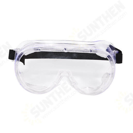 Safety Goggles Anti Fog Dust Splash-proof Glasses Lens Lab Work Eye Protection