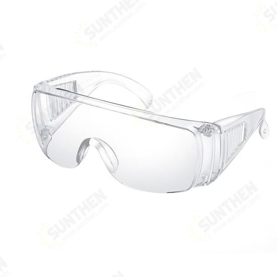 Safety Goggles Foldable Adjustable Anti-fog Anti-Sneeze Liquid Eye Protection Anti-Droplets Windproof Lab Glasses Clear Lens