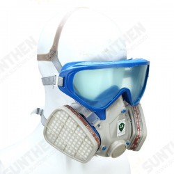 Silicone Full Face Respirator Gas Mask & Goggles Comprehensive Cover Paint Chemical Pesticide Dustproof Mask Silicone Full Face Respirator Gas Mask & Goggles Comprehensive Cover Paint Chemical Pesticide Dustproof Mask