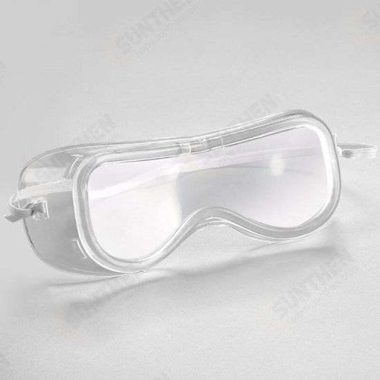 Unisex Ski Protective Safety Glasses Work Anti-Fog Antisand Windproof Anti Dust Transparent Goggles Eye Protection Safety Tool