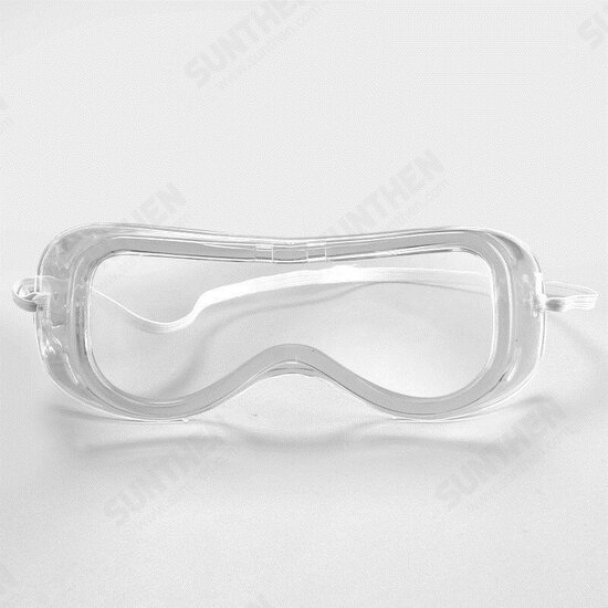 Unisex Ski Protective Safety Glasses Work Anti-Fog Antisand Windproof Anti Dust Transparent Goggles Eye Protection Safety Tool