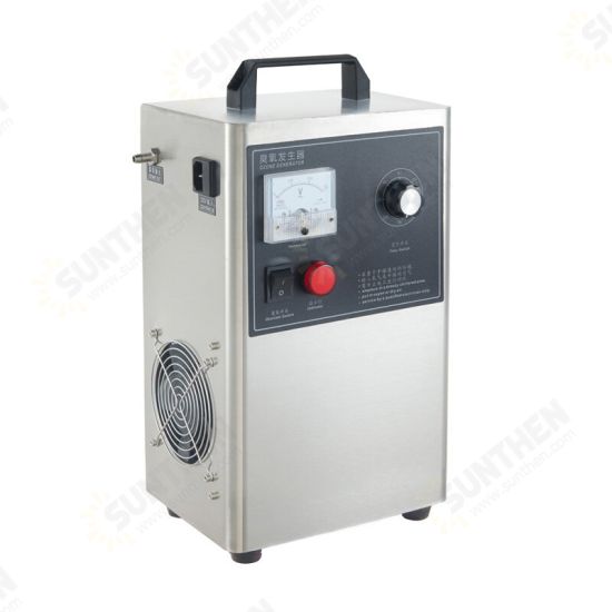 YJF-002 3G Ozone Machine Household Generator Sterilization Car Ozone Disinfection Machine Living Oxygen Washing Vegetable Detoxification Machine Mechanical Timer