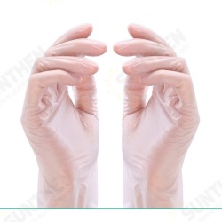 PULIN 100Pcs Disposable Gloves Universal Cleaning Work Finger Gloves Protective Food Cosmetic for Safety 100Pcs / Box L Code PULIN 100Pcs Disposable Gloves Universal Cleaning Work Finger Gloves Protective Food Cosmetic for Safety 100Pcs / Box L Code
