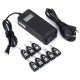 Multi-type 90W Power Supply Car Charger Laptop Adapter with LED Screen USB Slot