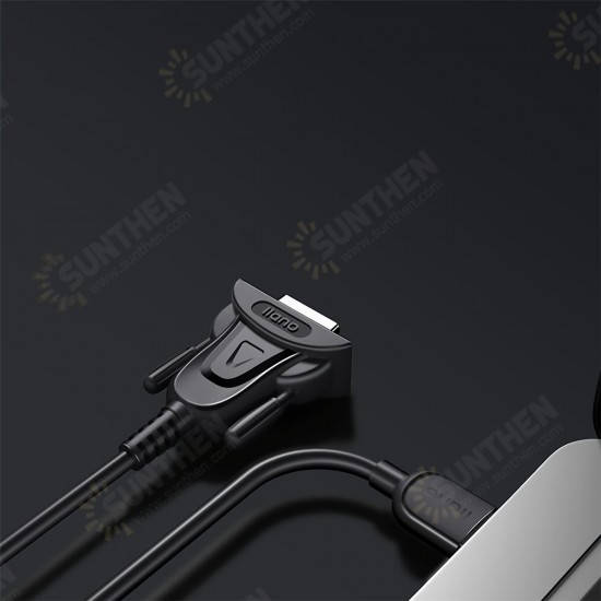 USB to RS232 Serial Cable USB to DB 9Pin Cable Adapter PL2303 Chip for Windows 7 8.1 XP Vista for Mac OS USB RS232 COM