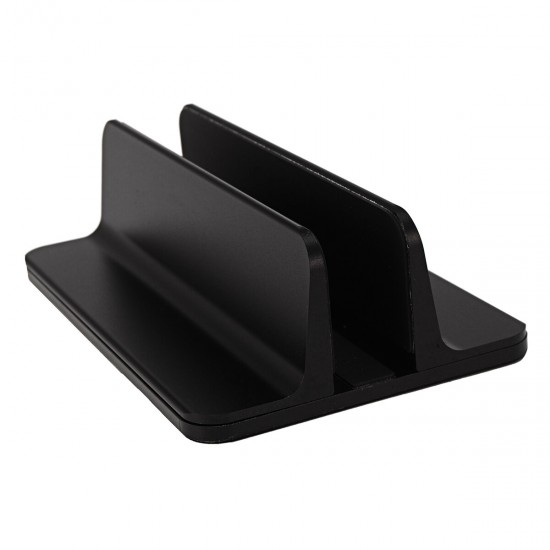 13/15 inch Vertical Laptop Stand for Macbook Air Pro Desktop Aluminum Stand with Adjustable Dock Size