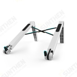 3 Level Adjustable Laptop Stand Holder Notebook Bracket Plastic Cooling Pad Game Notebook Lifting Base for 17 inch Notebook 3 Level Adjustable Laptop Stand Holder Notebook Bracket Plastic Cooling Pad Game Notebook Lifting Base for 17 inch Notebook