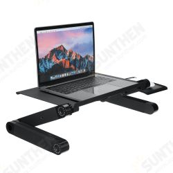 360° Adjustable Laptop Desk Foldable Portable Laptop Stand Color Black 360° Adjustable Laptop Desk Foldable Portable Laptop Stand Color Black