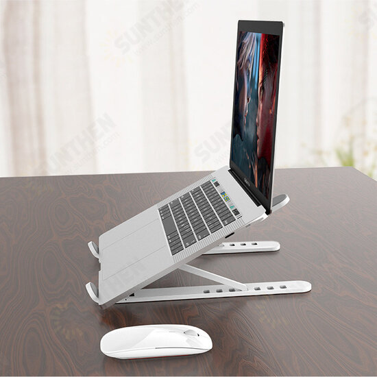 Adjustable Laptop Stand Holder Notebook Computer Rack Cooling Pad Portable Support Base Desktop Lifting Bracket