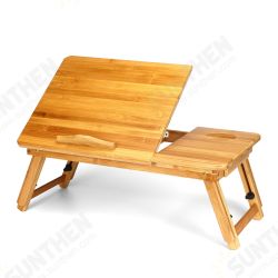 Adjustable Laptop Desk Large Bed Tray Tilting Top Foldable Table Multi-tasking Stand Breakfast Serving Bamboo Table Adjustable Laptop Desk Large Bed Tray Tilting Top Foldable Table Multi-tasking Stand Breakfast Serving Bamboo Table