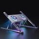 Adjustable Laptop Stand Portable Laptop Cooling Pads with RGB Cooling Fans for Laptop