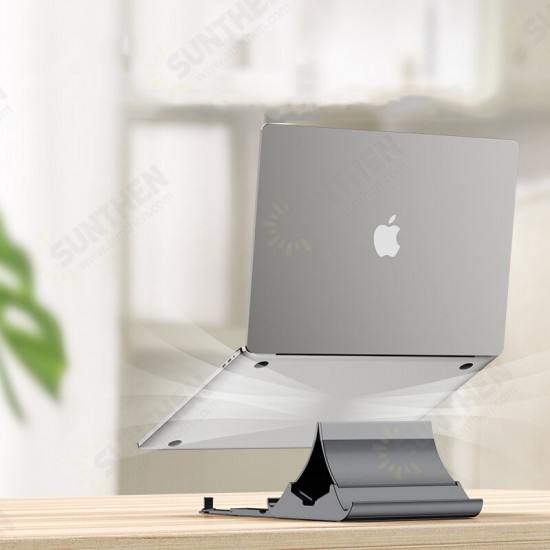 Adjustable Laptop Stand Vertical Gravity Ergonomic Desktop Storage for Laptop Moble Phone Tablet Notebook