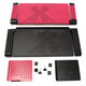 Adjustable Laptop Table Laptop Desk Portable Foldable Stand Bed Tray Laptop with Cooling Fan and Mouse Pad for up to 17 Inches