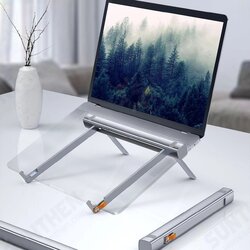 Adjustable Magnetic Folding Laptop Stand Triangle Aluminum Alloy Laptop Desktop Bracket Portable Bracket for Laptop Tablet Adjustable Magnetic Folding Laptop Stand Triangle Aluminum Alloy Laptop Desktop Bracket Portable Bracket for Laptop Tablet
