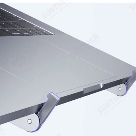 Adjustable Magnetic Folding Laptop Stand Triangle Aluminum Alloy Laptop Desktop Bracket Portable Bracket for Laptop Tablet