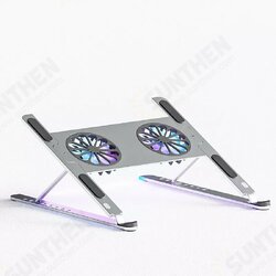 P11F Office Desk Detachable Cooling Fans Foldable Adjustable Aluminum Stand For 14-17.3 Inch Laptop P11F Office Desk Detachable Cooling Fans Foldable Adjustable Aluminum Stand For 14-17.3 Inch Laptop