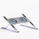 P11F Office Desk Detachable Cooling Fans Foldable Adjustable Aluminum Stand For 14-17.3 Inch Laptop P11F Office Desk Detachable Cooling Fans Foldable Adjustable Aluminum Stand For 14-17.3 Inch Laptop