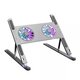 P11F Office Desk Detachable Cooling Fans Foldable Adjustable Aluminum Stand For 14-17.3 Inch Laptop P11F Office Desk Detachable Cooling Fans Foldable Adjustable Aluminum Stand For 14-17.3 Inch Laptop
