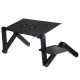Cooling Laptop Desk 360 Degree Aluminum Alloy Adjustable Foldable Cooling Notebook Table for Sofa Bed Household Supplies