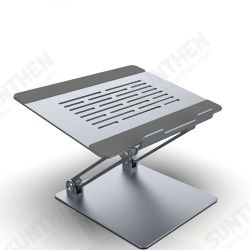 Foldable Laptop Stand Height Angle Adjustable Aluminum Alloy Tablet Stand for 10-17 inch Laptop/Tablet Foldable Laptop Stand Height Angle Adjustable Aluminum Alloy Tablet Stand for 10-17 inch Laptop/Tablet
