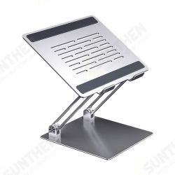 Foldable Laptop Stand Height Angle Adjustable Aluminum Alloy Tablet Stand for 10-17 inch Laptop/Tablet
