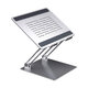 Foldable Laptop Stand Height Angle Adjustable Aluminum Alloy Tablet Stand for 10-17 inch Laptop/Tablet